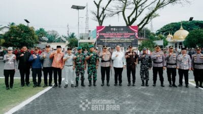 Polres dan Pemkab Batu Bara Gelar Apel Pasukan Operasi Ketupat Toba