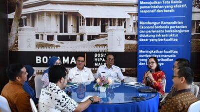 Wabup Samosir Sambut Kunjungan Tim Bappenas dan Kedutaan Inggris