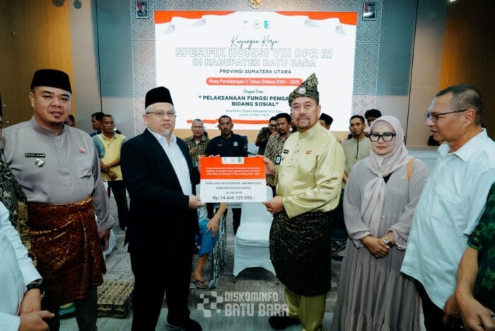 Terima Kunjungan Kerja Komisi VIII DPR RI, Bupati Baharuddin Paparkan Potensi di Batu Bara