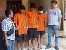 Tim Patroli Polsek Medan Area Tangkap 3 Remaja Tawuran