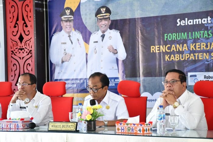 Pemkab Samosir Gelar Forum Lintas Perangkat Daerah Susun RKPD 2026