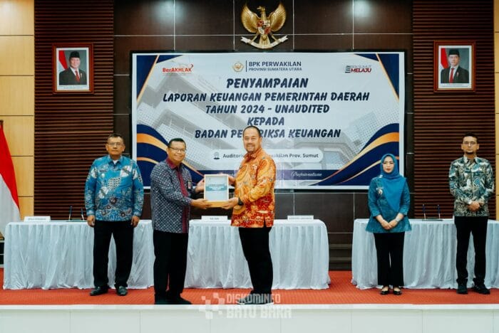 Bupati Serahkan LKPD Unaudited Pemkab Batu Bara TA 2024