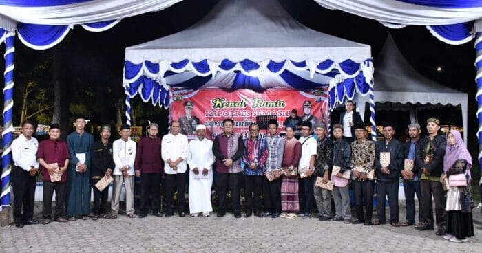 Pemkab Samosir Gelar Pisah Sambut Kapolres dan Buka Puasa Bersama