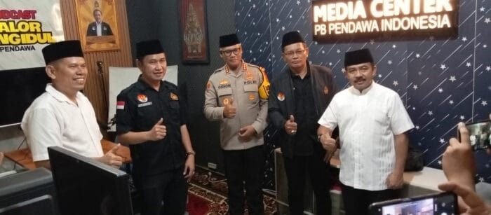 Kapolrestabes Medan Resmikan Media Centre PB Pendawa Indonesia