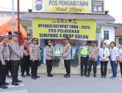 Kepala Ops Ketupat Toba 2025 Polres Samosir Pastikan Kesiapan Petugas Pos