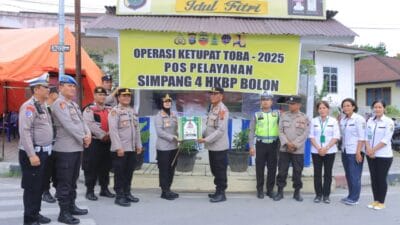 Kepala Ops Ketupat Toba 2025 Polres Samosir Pastikan Kesiapan Petugas Pos