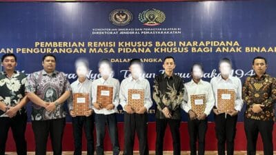 1.327 Warga Binaan Rutan Kelas 1 Medan Terima Remisi Hari Raya Idulfitri dan Nyepi