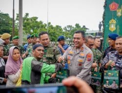 Berbagi Berkah Ramadan: TNI-Polri Pererat Sinergi dengan Masyarakat Kota Medan