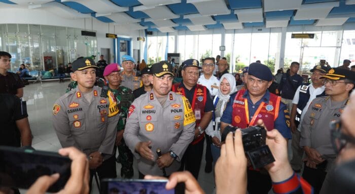 Kapolda Sumut Jamin Keamanan Pemudik di Pelabuhan Belawan