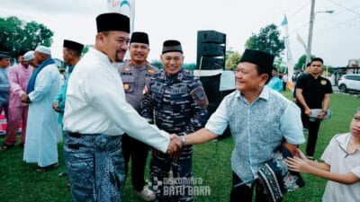 Bupati Batu Bara Laksanakan Salat Idulfitri