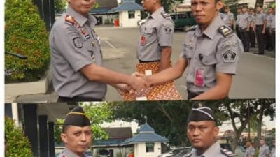 Rutan Kelas I Medan Berikan Penghargaan Pegawai Teladan