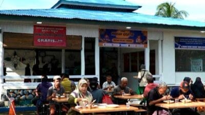 Rutan Kelas I Medan Gelar Kegiatan Makan Gratis Bagi Masyarakat