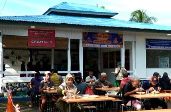Rutan Kelas I Medan Gelar Kegiatan Makan Gratis Bagi Masyarakat