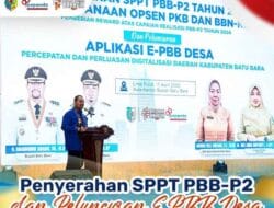 Bapenda Batu Bara Luncurkan Aplikasi E-PBB dan Beri Apresiasi Desa & Perusahaan Taat Pajak
