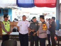Bupati Dairi Beri Semangat Petugas Pos Pengamanan Idulfitri 1446 H