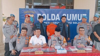 Dua Bulan Buron Pelaku Pembunuh Pacarnya Diamankan Polres Labusel
