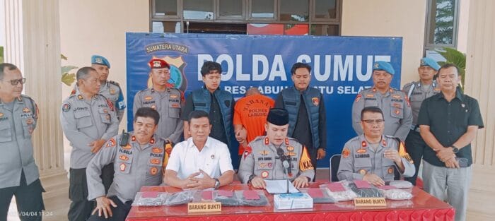 Dua Bulan Buron Pelaku Pembunuh Pacarnya Diamankan Polres Labusel
