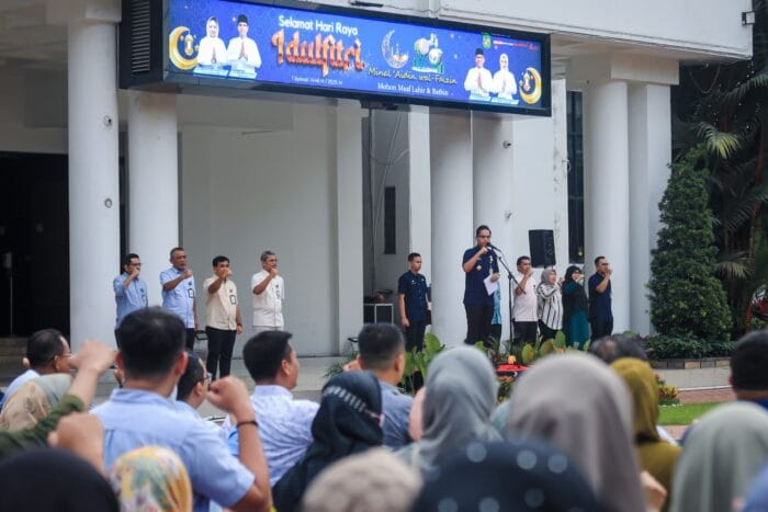Rico Waas Pimpin Apel Perdana Pascalibur Idulfitri