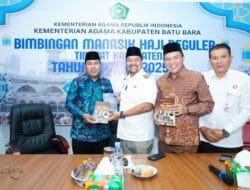 Bupati Batu Bara Hadiri Penyampaian Materi Manasik Haji Jemaah Reguler 2025