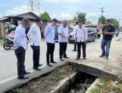 Karutan Evaluasi Pencegahan Banjir di Rutan Kelas 1 Medan Bersama Dinas Bina Marga