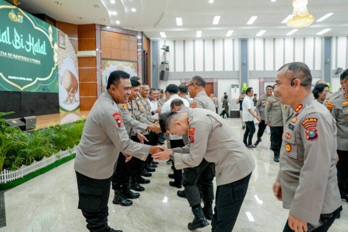 Polda Sumut Gelar Halalbihalal Pererat Hubungan Antarpersonel