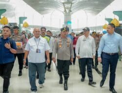 Kapolda Sumut Tinjau Arus Balik di Kualanamu