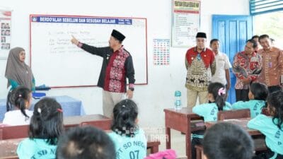 Memajukan Pendidikan, Bupati Batu Bara Kunjungi Berbagai Sekolah