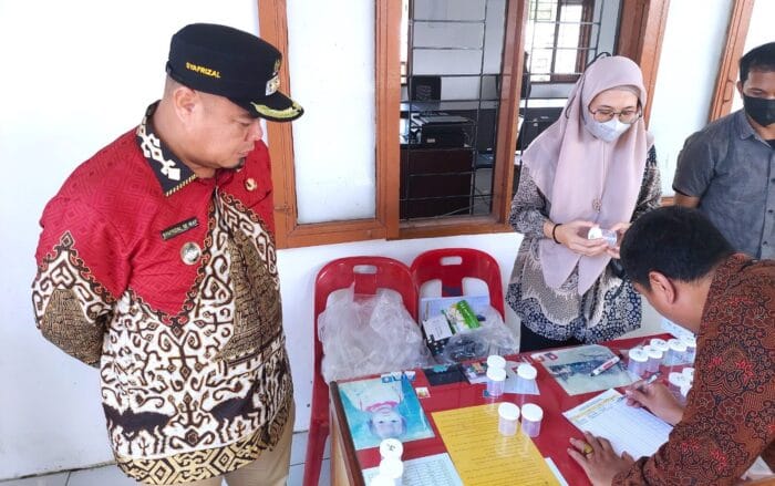 Pemkab Batu Bara Gencar Lakukan Tes Urine Berantas Narkoba