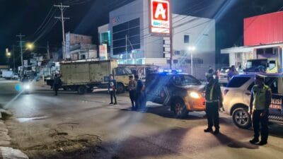 Polres Samosir Gelar Patroli Presisi Amankan Perayaan Minggu Palma