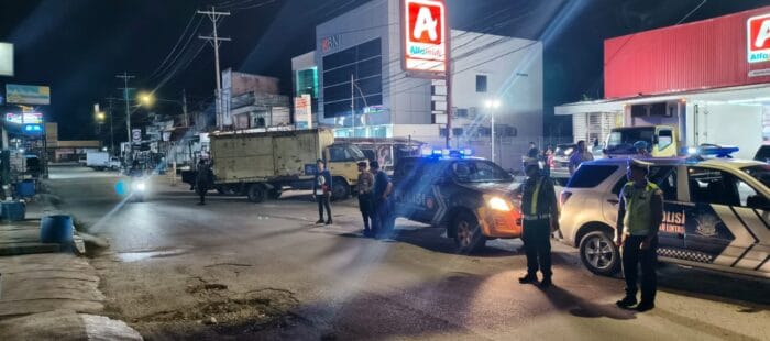Polres Samosir Gelar Patroli Presisi Amankan Perayaan Minggu Palma