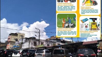 Dinas Perhubungan Karo Lakukan Penertiban Parkir dan Patuhi Lalu Lintas
