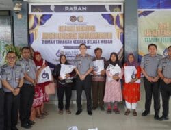 Rutan Kelas 1 Medan Gelar Bakti Sosial Peringati Hari Bhakti Pemasyarakatan Ke-61