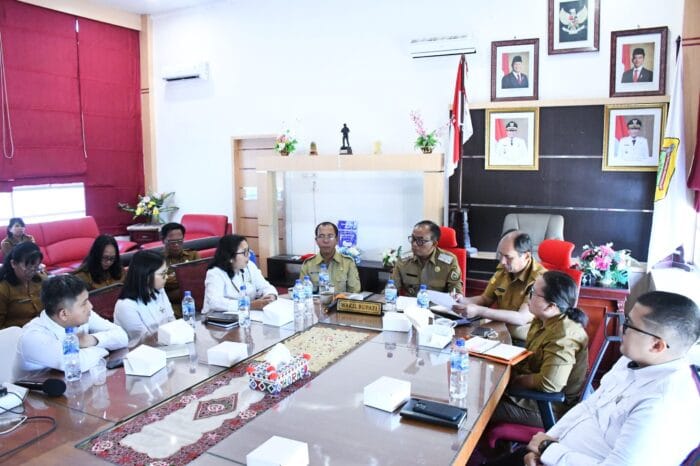 Wabup Samosir Sambut Tim BPK Guna Pemeriksaan Terperinci LKPD 2024