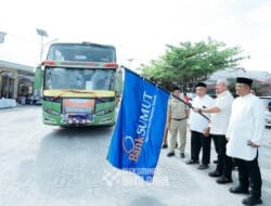Bupati Batu Bara Lepas Manasik Haji Akbar PT Bank Sumut