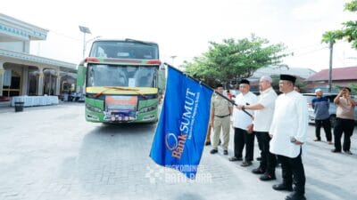 Bupati Batu Bara Lepas Manasik Haji Akbar PT Bank Sumut