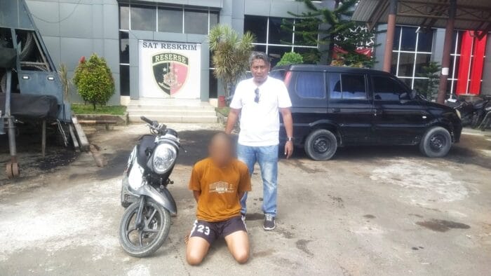 Unit Resmob Polres Langsa Tangkap Pelaku Curanmor
