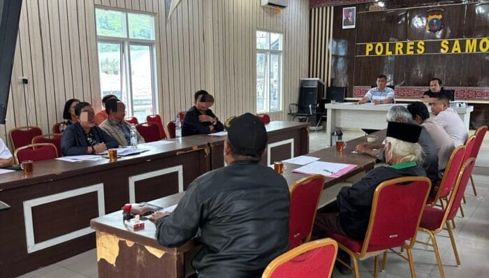 Polres Samosir Berhasil Mediasi Kasus Dugaan Penggelapan 4 Ekor Kerbau