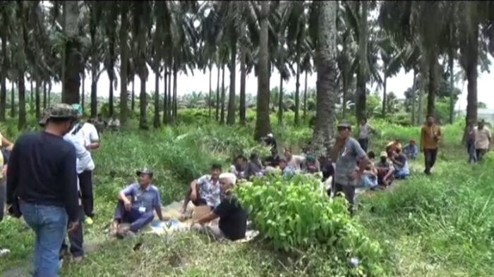 Poktan Panji Perjuangan Teluk Panji Gelar Aksi Damai