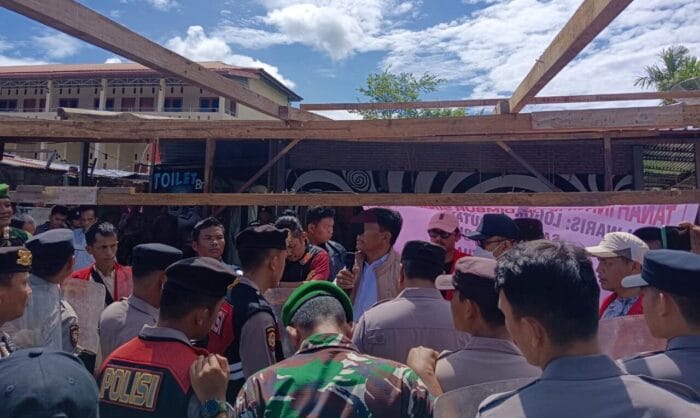 Polres Samosir Amankan Eksekusi Lahan di Desa Hutabolon