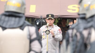 Polda Sumut Gelar Latihan Pengamanan Unjuk Rasa