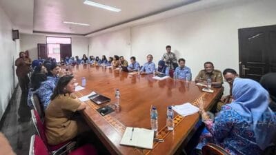 Asisten Administrasi Umum Setda Karo Terima Audiensi Kepala Perwakilan Kementerian Kependudukan dan Pembangunan Keluarga