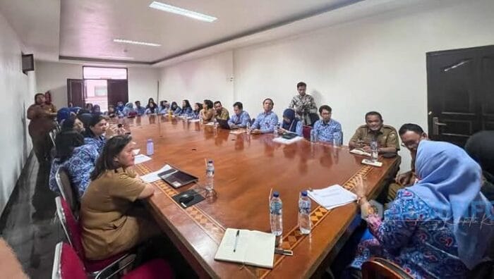 Asisten Administrasi Umum Setda Karo Terima Audiensi Kepala Perwakilan Kementerian Kependudukan dan Pembangunan Keluarga