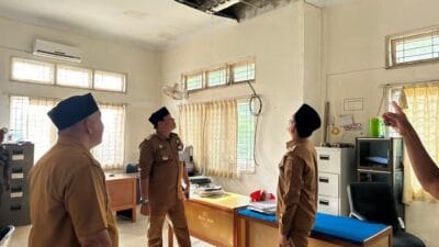 Wakil Bupati Aceh Timur Soroti Kerusakan Kantor Camat Darul Ihsan