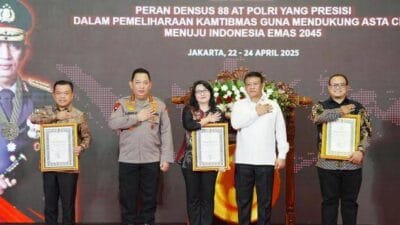 Kapolri Buka Rakernis Densus 88 Antiteror Polri 2025