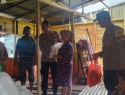 Polres Dairi Salurkan Bantuan untuk Korban Angin Puting Beliung di Siempat Nempu Hulu