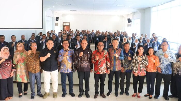 Wakil Bupati Samosir Sambut Peserta Studi Lapangan Pelatihan Kepemimpinan Administrator Angkatan I dan II 2025