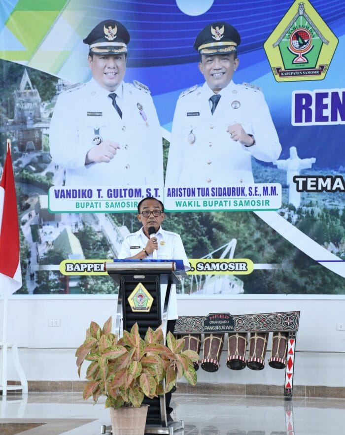 Wabup Samosir Buka Musrenbang RKPD 2026