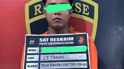Polres Labusel Ungkap Kasus Judi Online di Kecamatan Torgamba