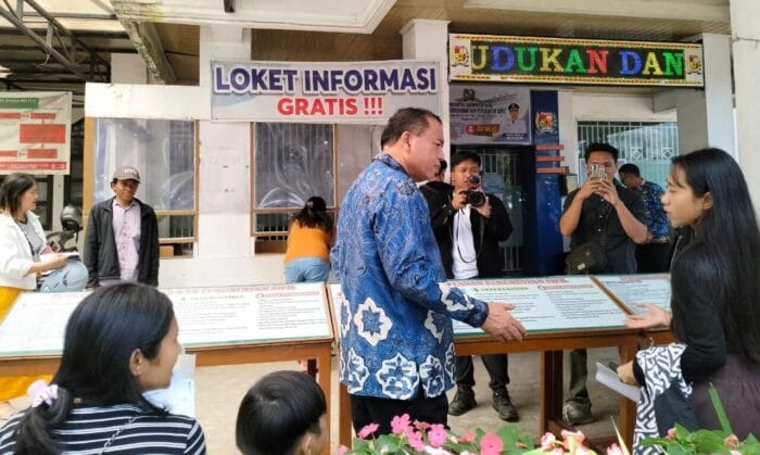Bupati Karo Sidak Kantor Disdukcapil