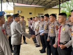 Operasi Gaktiplin, Kapolres Tapteng Cek Kerapian Personel